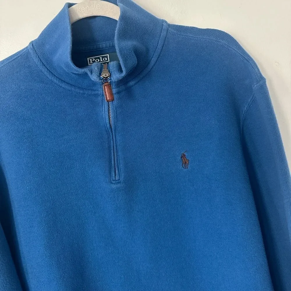 Polo Ralph Lauren Men's Quarter-Zip Pullover L